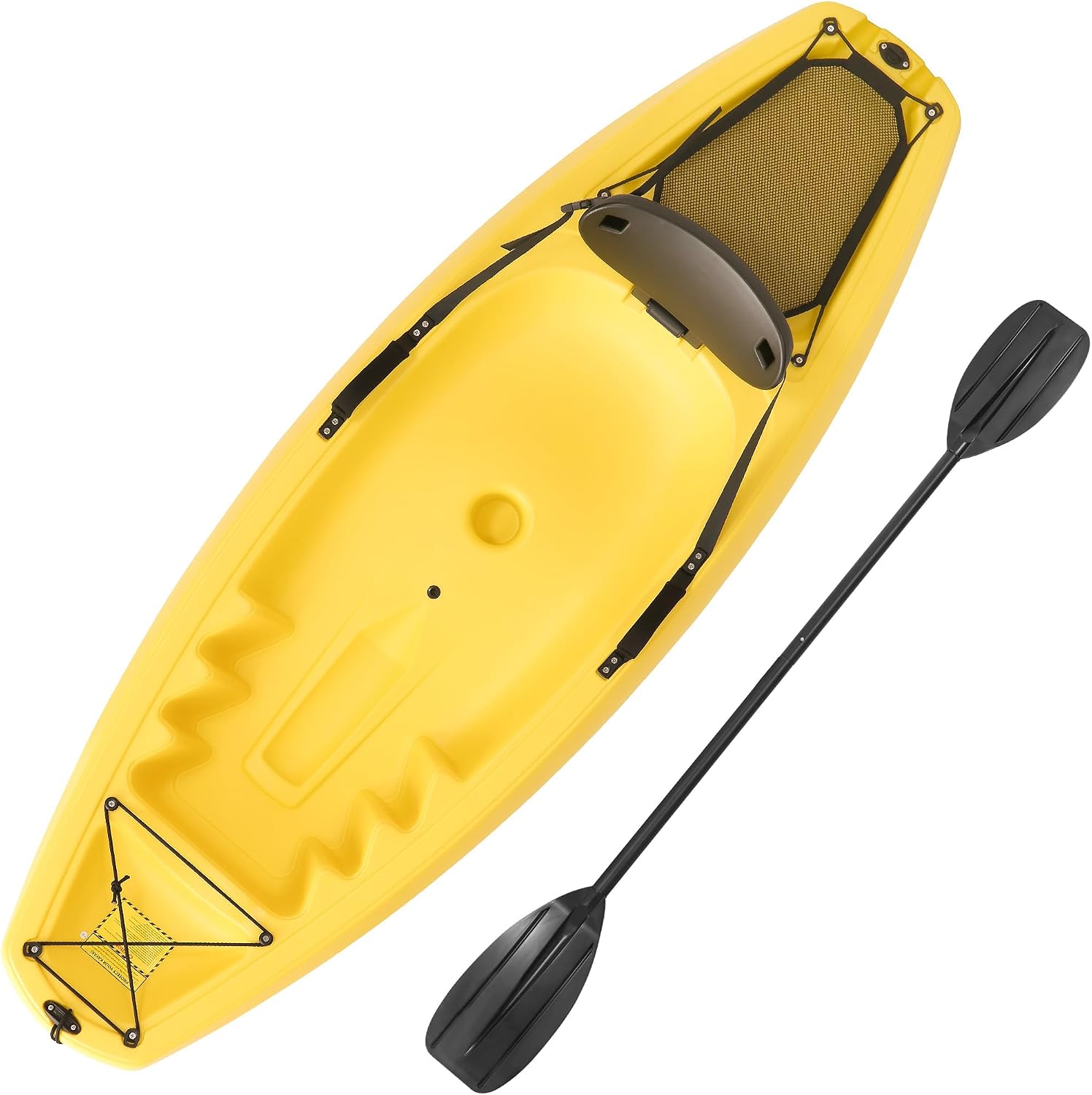 Fishing Boat Paddle - Kajak mit Paddel 6,5 FT Freizeit-Ruderboot