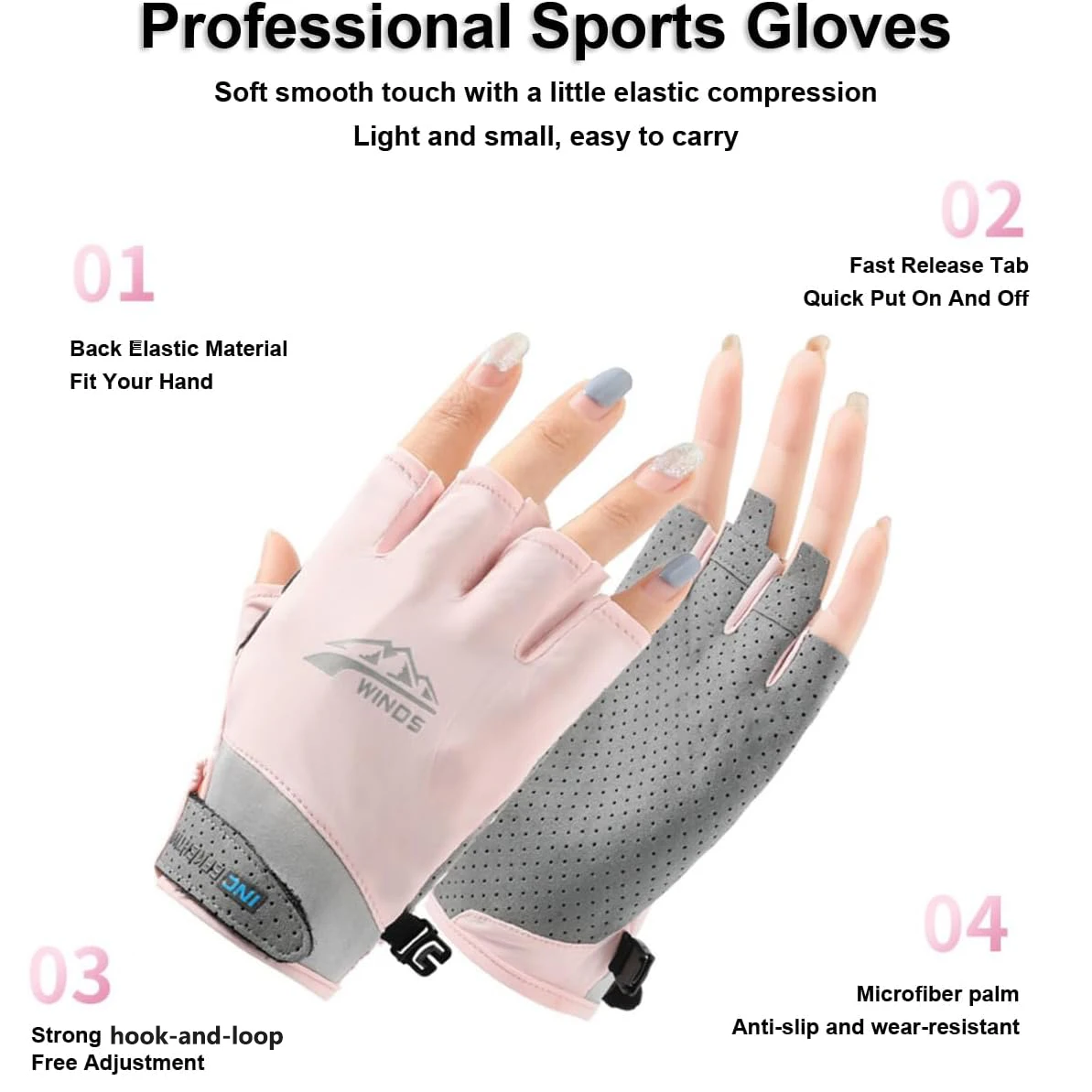 1 Paar fingerlose Handschuhe z – Fishing Boat Oar Bewertung und Preis