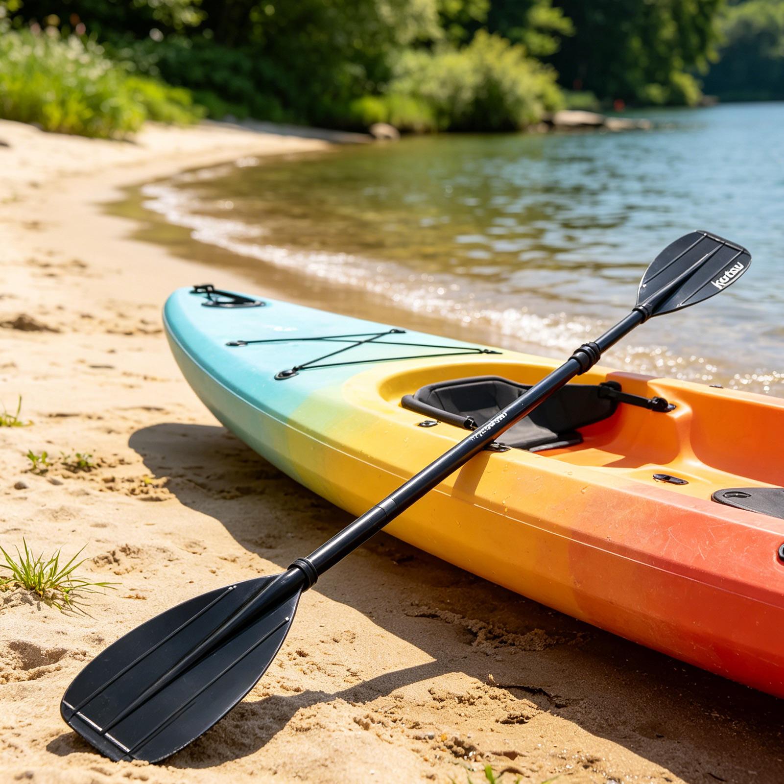 2-teiliges Carbonfaser-Kajakpa – Fishing Boat Paddle Bewertung und Preis